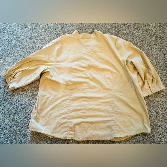 Plus Size AVENUE Stretch Blouse Top Shirt Size 4X or 30/32 - Picture 2 of 8